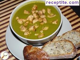 Cream soup of peas - II type