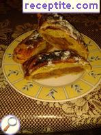 Apple strudel with puff pastry - II type