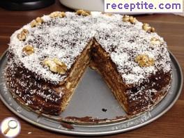 Layered cake Garash in Troyan