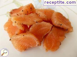 Salted salmon Swedish