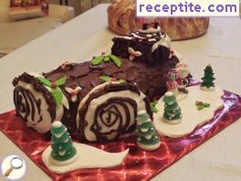 Christmas stump (Yule log)