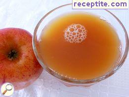 Black tea with fruit juices