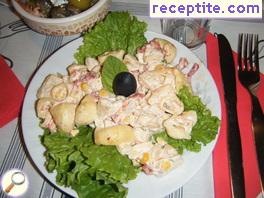 Chicken salad with pineapple