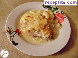 Chicken legs with yogurt Chicken legs with yogurt