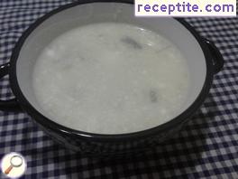 Potato soup with feta cheese - II type