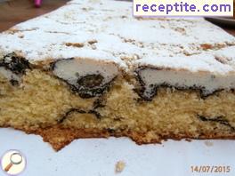 Marble sponge cake - III type Marble sponge cake - III type