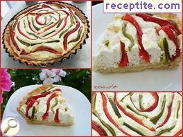 Savory cheesecake