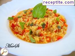 Tomatoes with rice Tomatoes with rice