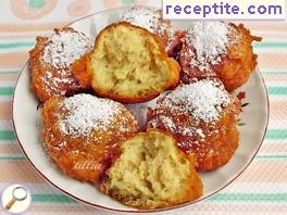 Fritters with cottage cheese