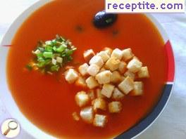 Mediterranean tomato soup