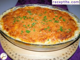 Baked chicken with pasta Baked chicken with pasta