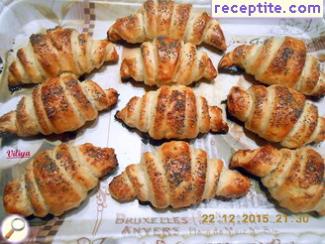 Croissant puff pastry