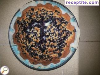 Cake with blueberries Cake with blueberries