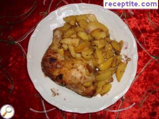 Chicken with potatoes Chicken with potatoes