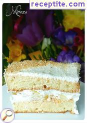 Shortcake with three milks (Tres Leches) - II type Shortcake with three milks (Tres Leches) - II type