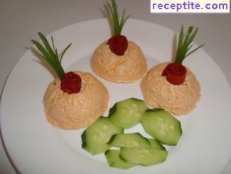 Pate of cottage cheese