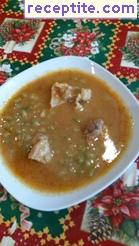 Meat stew with peas Meat stew with peas