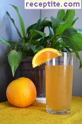Ice orange tea