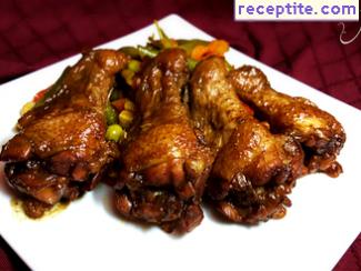 Chicken wings in Chinese