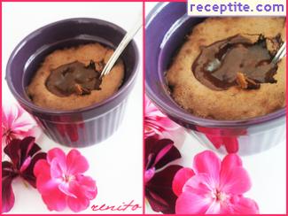 Chocolate soufflé for two Chocolate soufflé for two