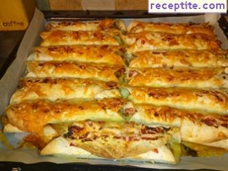 Enchiladas with chicken