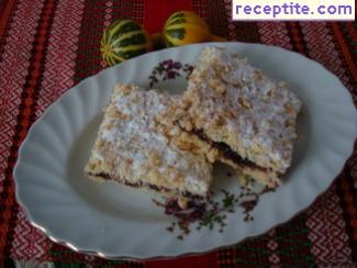 Cake with grated dough Cake with grated dough