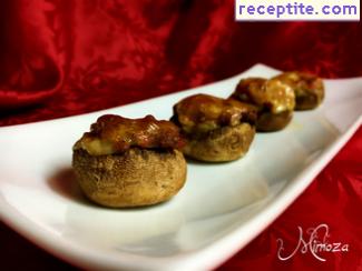 Stuffed mushrooms Mimosa