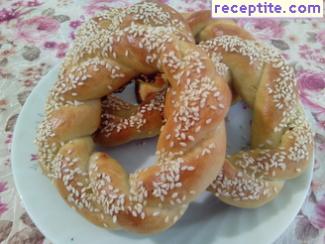 Sesame bagels - II type