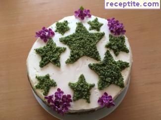 Spinach layered cake Spinach layered cake