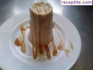 Nougat ice cream Nougat ice cream