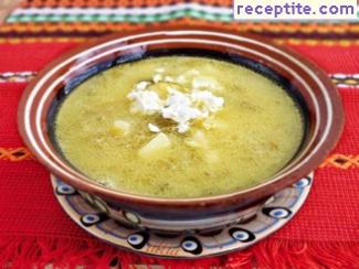 Leek soup - II type Leek soup - II type