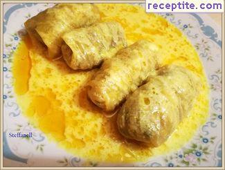 Dolmas with fresh cabbage - IV type