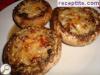 Stuffed mushrooms with onions and cheese
